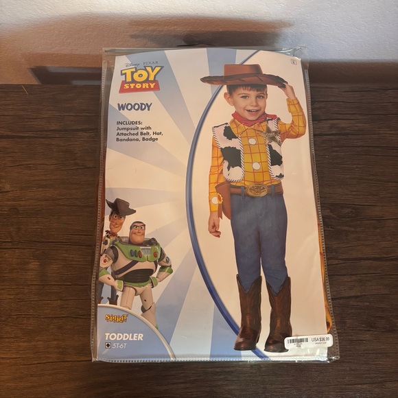 Other - Woody Toy Story Halloween costume size 5T-6T